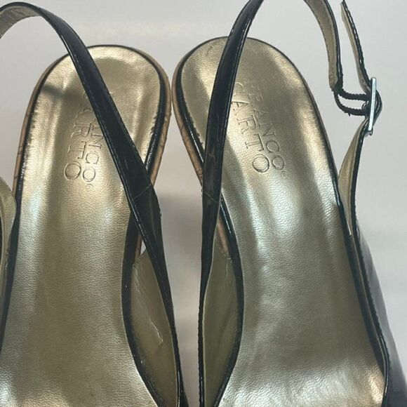 Franco Sarto Open Toed Wedge Size 8 - Picture 6 of 10